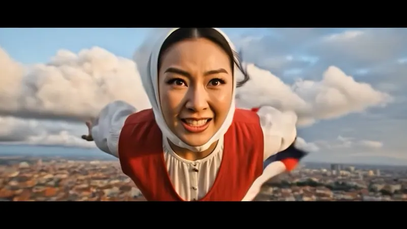 Ain-China, La niña del Contenedor.