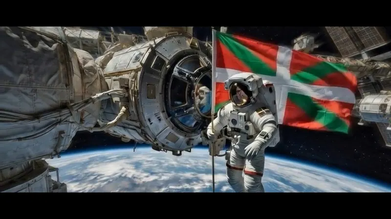 Aintzane, primer astronauta euskadun.